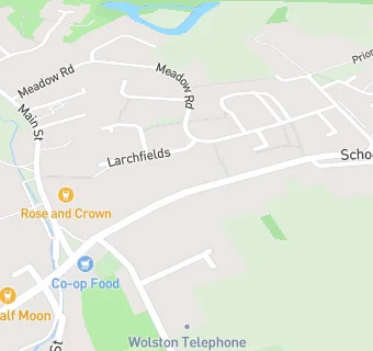 map for Wolston Surgery