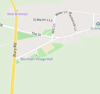 map for Barnham Church of England Voluntary Controlled Primary School