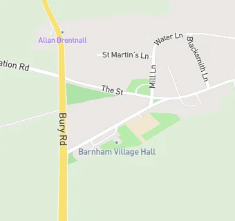 map for Barnham CEVC Primary School