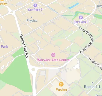 map for Warwick Business School