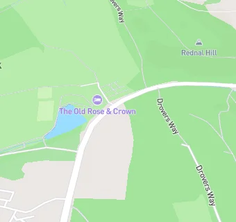 map for The Old Rose & Crown Hotel