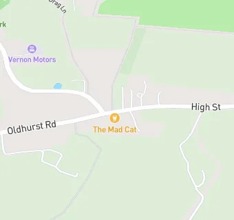 map for Mad Cat Inn