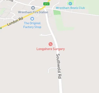 map for Longshore Surgeries - Wrentham