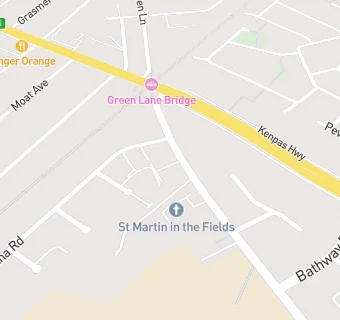map for Finham Park Comprehensive School