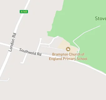 map for Aspens Services At Brampton CofE Primary School