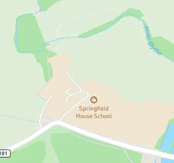 map for Springfield House School