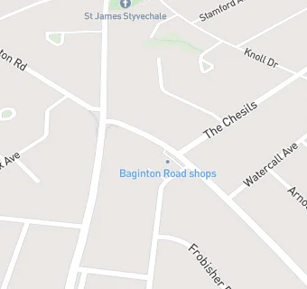 map for Nisa Local Baginton Convenience