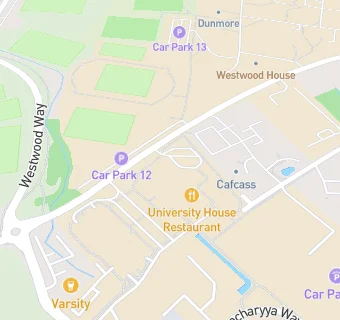 map for Café Nero, Faculty of Arts