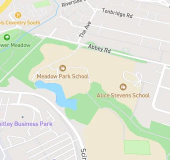 map for Whitley Abbey Business and Enterprise College