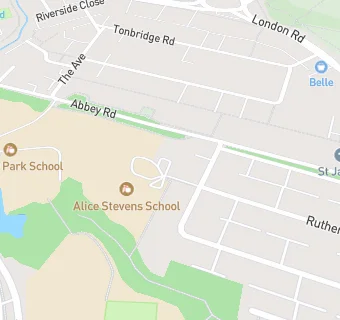 map for Alice Stevens School
