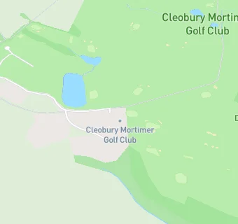 map for Cleobury Mortimer Golf Club