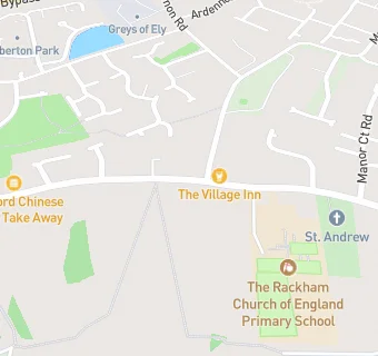 map for Witchford Rackham Pre-School