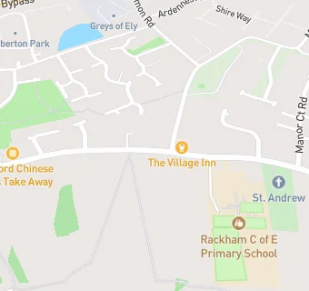 map for The Rackham Church of England Primary School