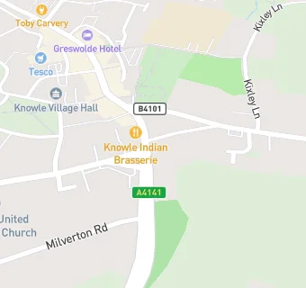 map for Honey Pot House Day Nursery (Knowle)