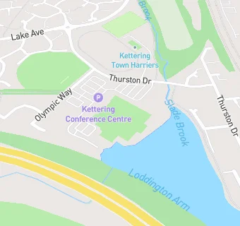 map for Kettering Conference Centre