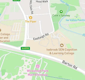 map for St Edward's Catholic Primary School