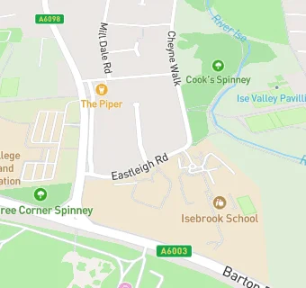 map for St Edwards RC Primary School Breakfast Club