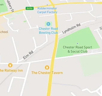 map for Chester Road Sporting Club