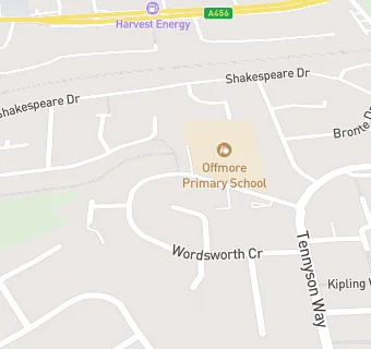 map for Offmore Primary School