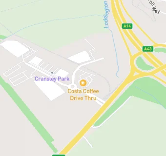 map for Costa Coffee Drive Thru