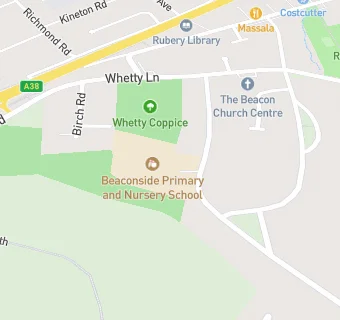 map for Beaconside Primary and Nursery School