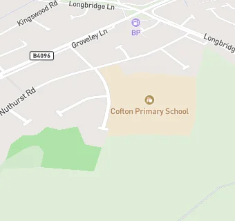map for Cofton Primary School