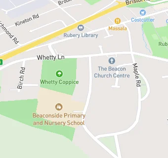 map for Beaconside Primary School