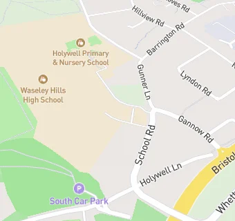 map for Waseley Hills High School and Sixth Form Centre