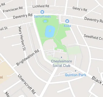 map for Quinton Park Medical Centre