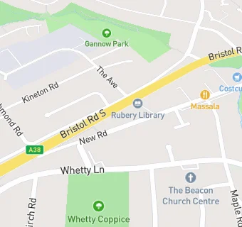 map for Cornhill Surgery