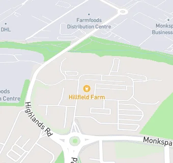 map for Hillfield Farm