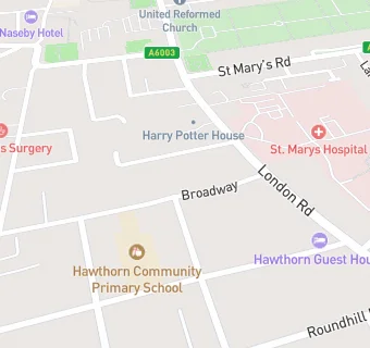 map for Broadway Stores