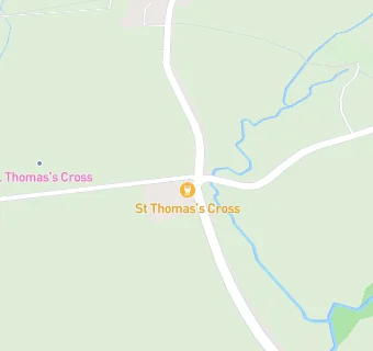 map for St Thomas' Cross