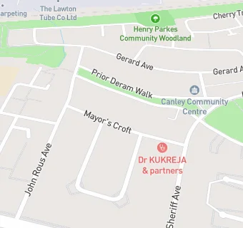 map for Canley Dental Surgery 