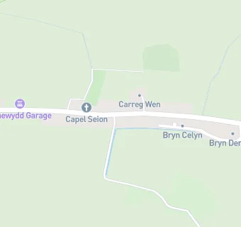 map for Capel Seion Primary School