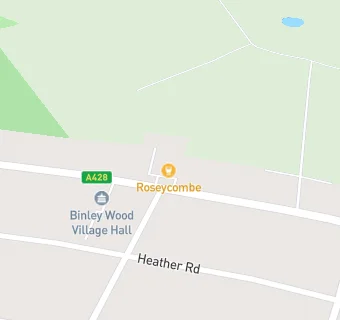 map for The Roseycombe