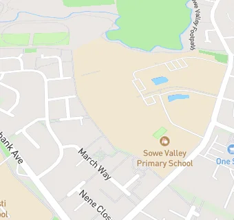 map for Riverbank School