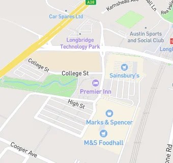 map for The Cambridge