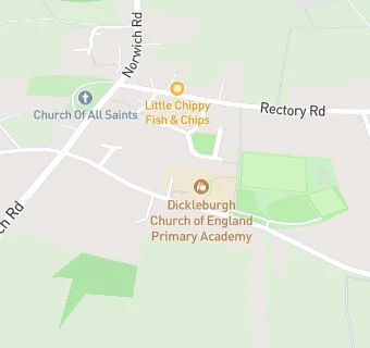 map for Dickleburgh Church of England Primary Academy (With Pre-School)