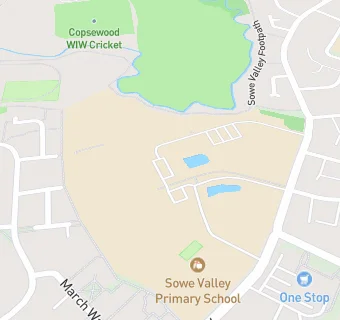 map for Ernesford Grange Community Academy