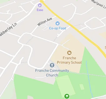 map for Wyre Forest Food Bank At Franche Community Church