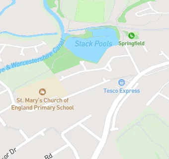 map for St Mary's CofE (VA) Primary School