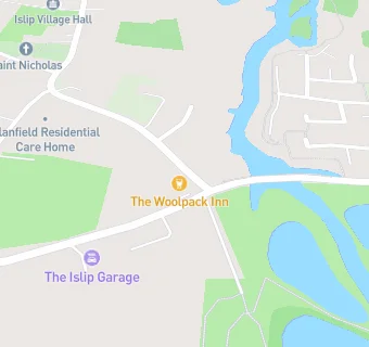 map for The Woolpack Inn