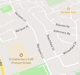 map for St. Catherine's Childcare