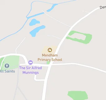 map for Mendham Primary School