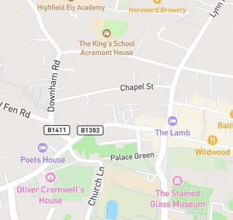 map for The Kings Arms