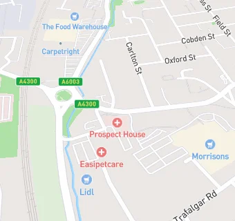 map for Eskdaill Medical Centre