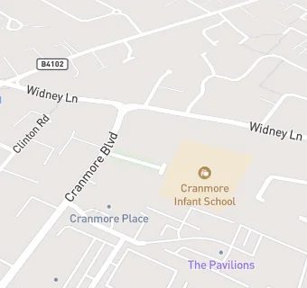 map for Cranmore Little Acorns