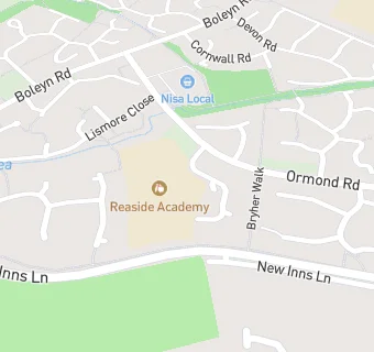 map for Reaside Academy