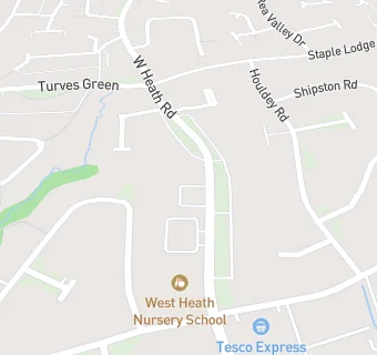 map for West Heath Surgery